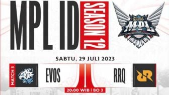 Jadwal MPL ID S12 Week 2, Kapan EVOS Legends vs RRQ?