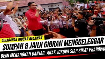 CEK FAKTA: Gibran Bersumpah akan Sikat Prabowo dan Kroni-kroninya, Benarkah?