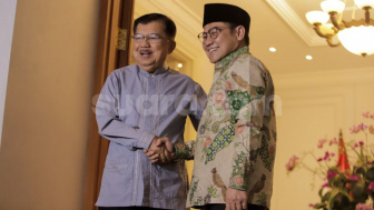 Cak Imin 'Pede' Pasangan AMIN Didukung Penuh JK di Pilpres 2024