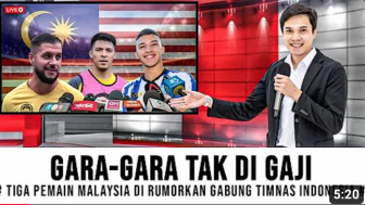 Cek Fakta: Tiga Pemain Malaysia Membelot Gabung Timnas Indonesia Gara-gara Tak Digaji?