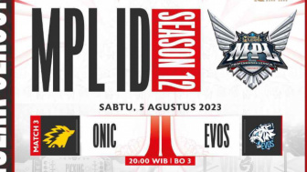 Jadwal MPL ID S12 Hari Ini 5 Agustus 2023, ONIC vs EVOS Legends Jam Berapa?