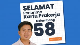 Penerima Kartu Prakerja Gelombang 58 Sudah Diumumkan, Langsung Cek