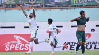 PSS Sleman Bawa Pulang Tiga Poin dari Markas Persikabo 1973