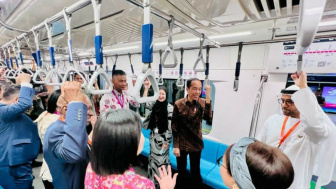 Jokowi Pamer MRT ke Dubes Asing, Naik dari Stasiun Bundaran HI ke Sekretariat ASEAN