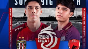 Segera Berlangsung, Berikut Link Live Streaming Bali United vs PSM Makassar di BRI Liga 1