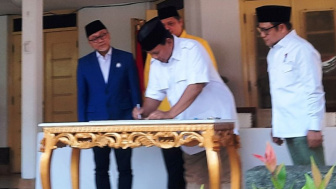 PAN-Golkar Gabung Gerindra-PKB, Airlangga Yakin Prabowo Tokoh Tepat Buat Indonesia Maju