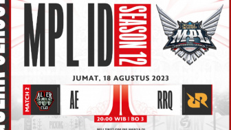 Jadwal MPL ID S12 Hari Ini 18 Agustus 2023, Alter Ego vs RRQ Jam Berapa?