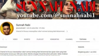 Diduga Hina Nabi Muhammad, Ini Isi Konten Akun YouTube 'Sunnah Nabi'