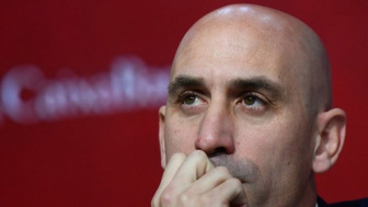 Respons Presiden RFEF Luis Rubiales Setelah Dikecam karena Cium Bibir Pemain Timnas Putri Spanyol