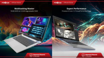 Harga dan Spesifikasi Advan Workplus, Laptop Lokal Spek Gahar