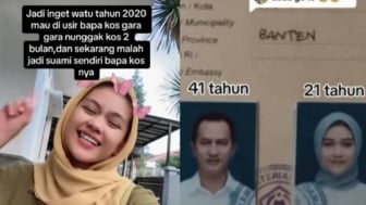 Viral Kisah Cewek Dinikahi Bapak Kos Beda 20 Tahun: Pernah Nyaris Diusir Gegara Telat Bayar