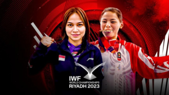 Link Live Streaming IWF World Championships 2023, Kejuaraan Angkat Besi Hari Ini