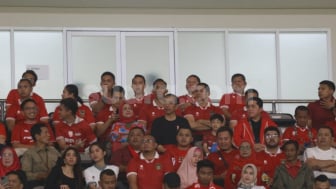 Nonton di Stadion, Kegirangan Jan Ethes Cucu Jokowi saat Ivar Jenner Bobol Gawang  Turkmenistan