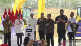 Jokowi Groundbreaking Training Center Di Lahan IKN Seluas 34,5 Hektare: Timnas Segera Mendunia!