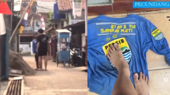 Video Viral Buruh di Jakarta Dipaksa Telanjang karena Pakai Baju Persib Bandung
