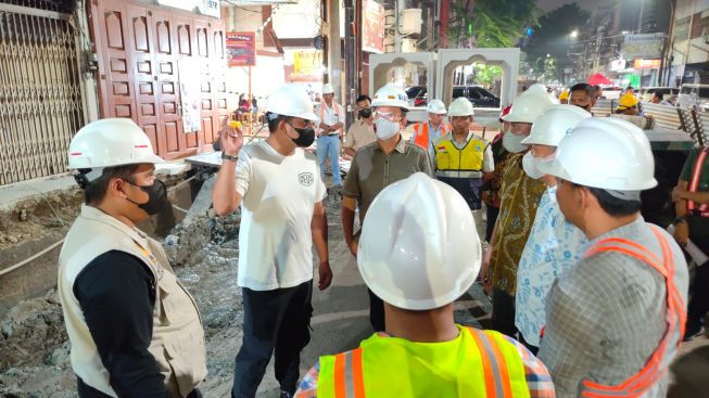 Atasi Banjir, Pemko Medan Mulai Kerjakan Pembangunan Saluran Drainase di Jalan Asia