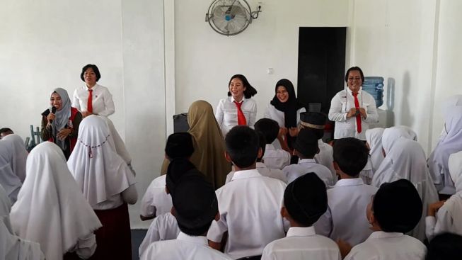 Polrestabes Medan Lakukan Trauma Healing Murid yang Saksikan Paman Bunuh Siswa SD di Deli Serdang