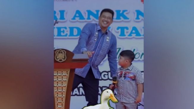 Gelak Tawa Pecah Saat Bobby Nasution Bertanya 5 Nama Hewan, Bocah di Medan: Ayam, Bebek, Goreng !