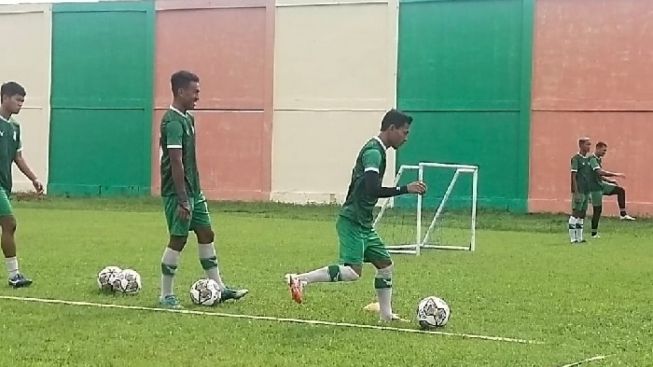 Jelang Laga Lawan Sriwijaya FC, Pemain PSMS Pertajam Finishing Cetak Gol