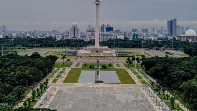 Monas Akan Ditata Ulang Menjadi Kawasan Hijau Usai Direvitalisasi