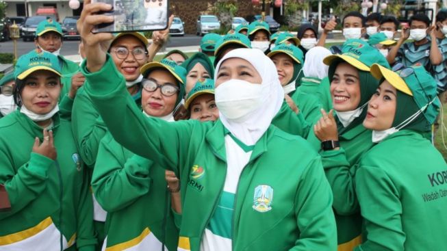 Namanya Kerap 'Dijodohkan' dengan Anies Baswedan untuk Pilpres 2024, Jawaban Khofifah Bikin Geleng-geleng