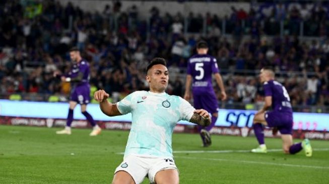 Kalahkan Fiorentina 1-2, Inter Milan Pertahankan Gelar Juara Coppa Italia Dua Tahun Beruntun