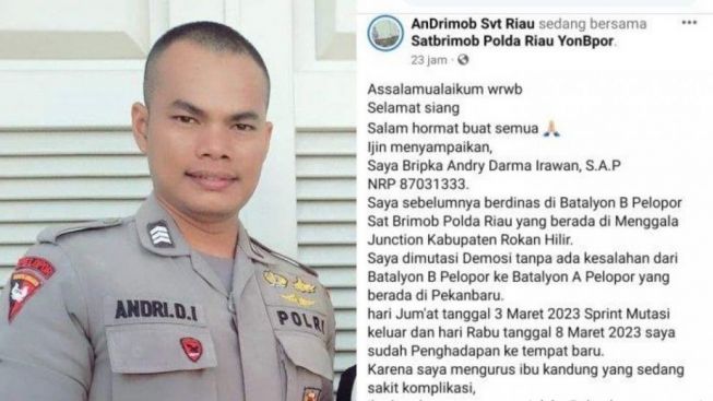 Kabar Terkini Bripka Andry: Ungkap Keberadaan Grup 'Freelance', Ada Anggota Setor Rp 5 Juta Per Bulan Ke Komandan Agar Bebas Tugas