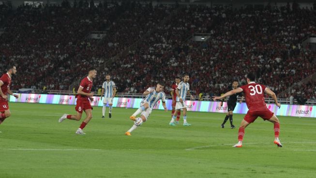 Tak Disangka, Argentina Susah Payah Jebol Gawang Timnas Indonesia di Babak Pertama