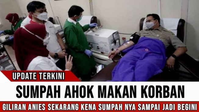 CEK FAKTA: Anies Baswedan Kena Stroke Gegara Sumpah Ahok, Benarkah?