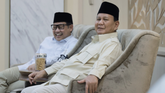 Prabowo Dan Cak Imin Gelar Pertemuan Tertutup 3 Jam Diselingi Minum Air ...