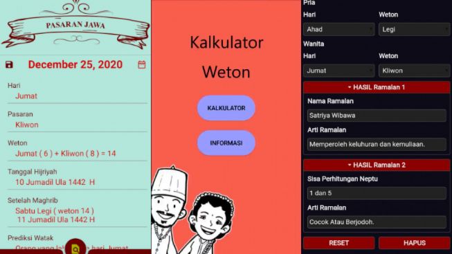 4 Aplikasi Weton Jawa Terbaru: Mempermudah Menghitung