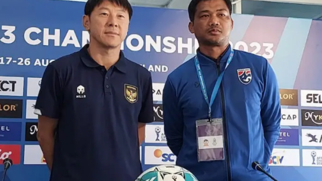 Gertaknya Terbukti Omong Kosong, Pelatih Thailand Beri Selamat ke Timnas Indonesia U-23