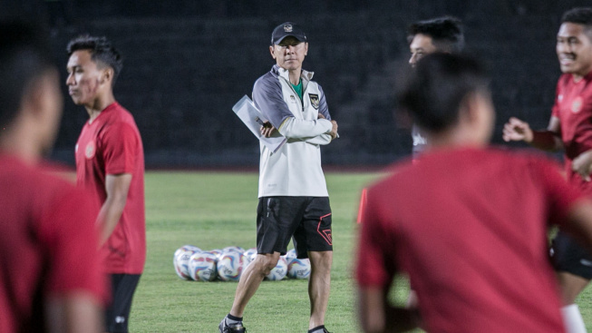 Timnas Indonesia U-23 Jalani Latihan Terakhir Hadapi Turkmenistan U-23, Shin Tae-yong: Besok Wajib Menang