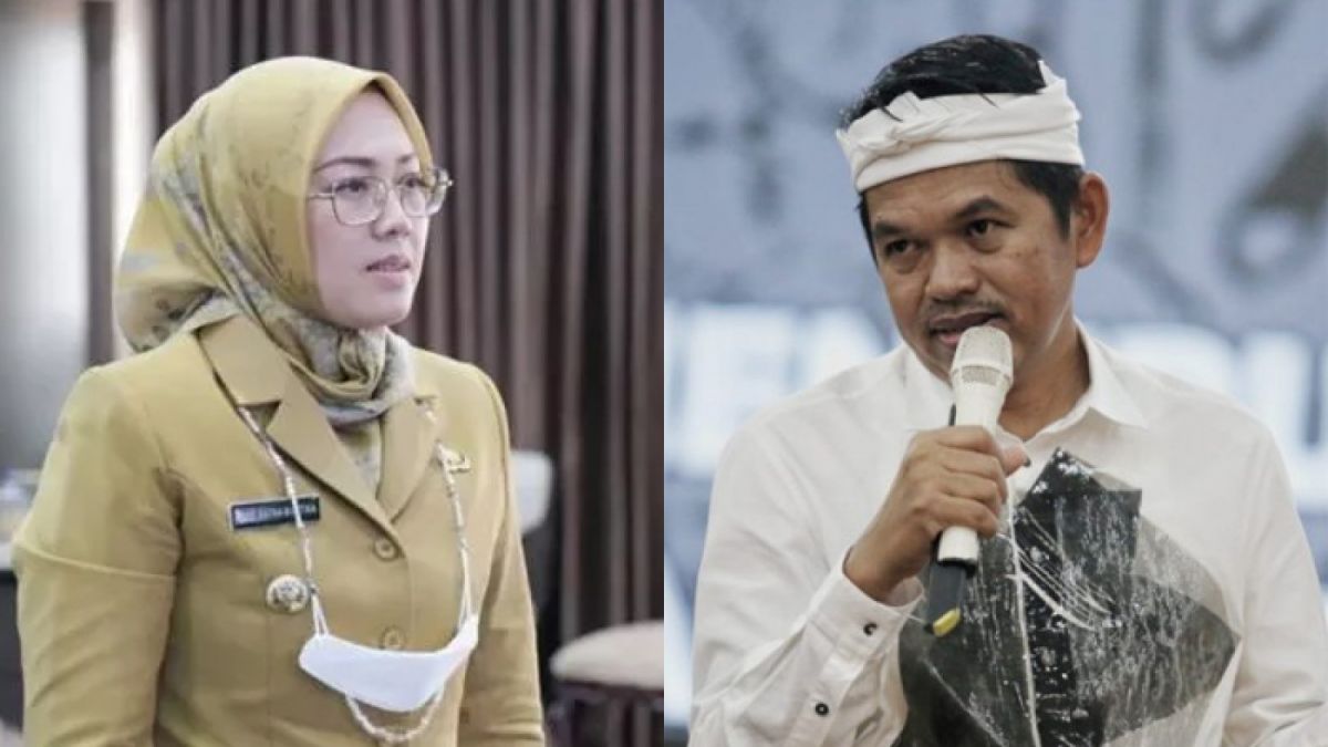 Anne Ratna Mustika dan Dedi Mulyadi [Kolase]
