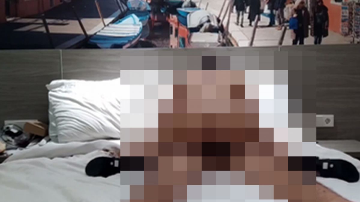 Video kebaya merah dengan interior yang mirip dengan Hotel The Life Styles Surabaya. [Tangkapan layar video kebaya merah]