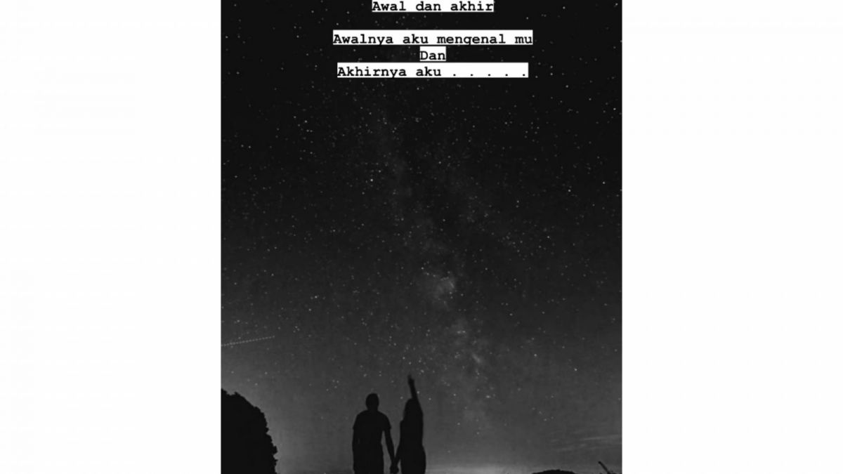 Tangkapan layar unggahan terbaru Arya Saloka di story Instagram [Instagram @aryasaloka]