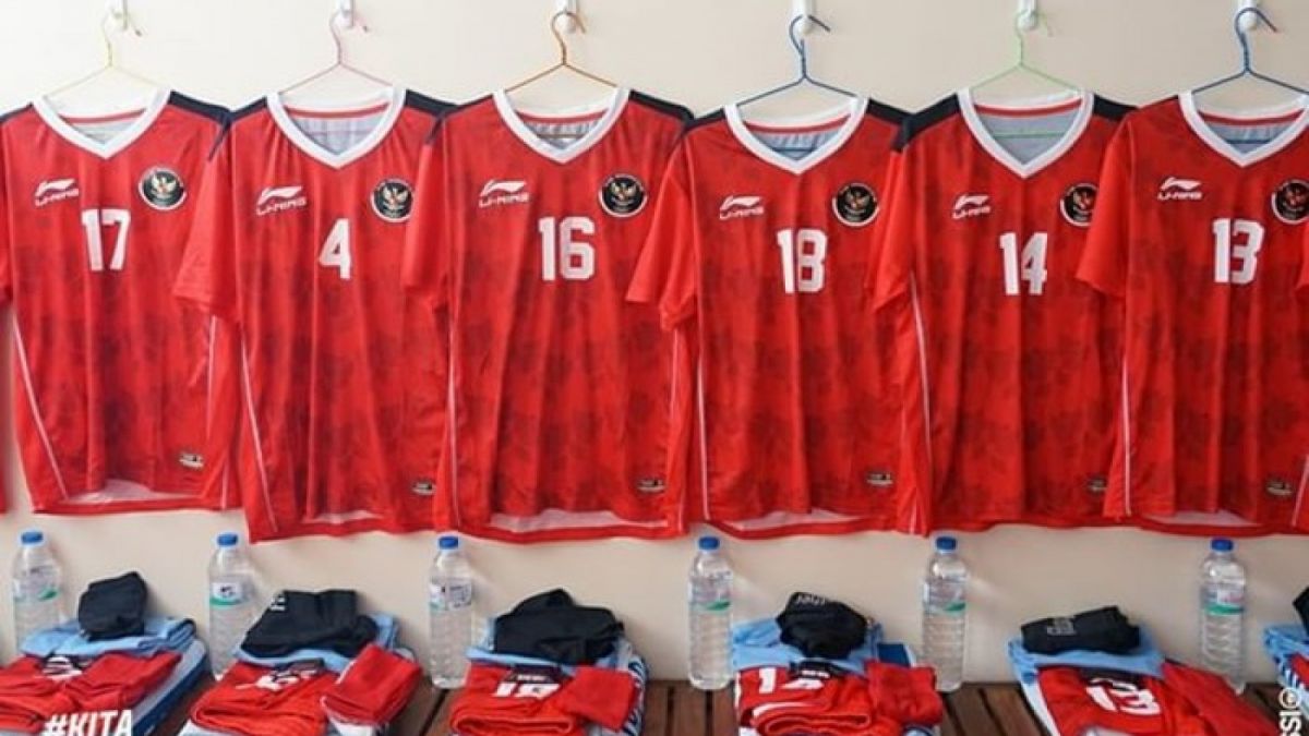 Ruang Ganti Timnas di SEA Games 2023 Kamboja. [Instagram/pssi]