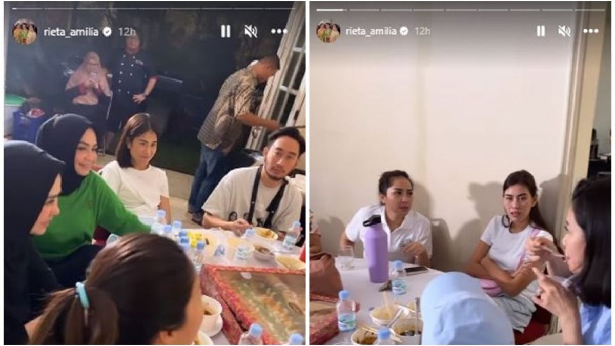 Cuplikan Instagram Story Rieta Amilia