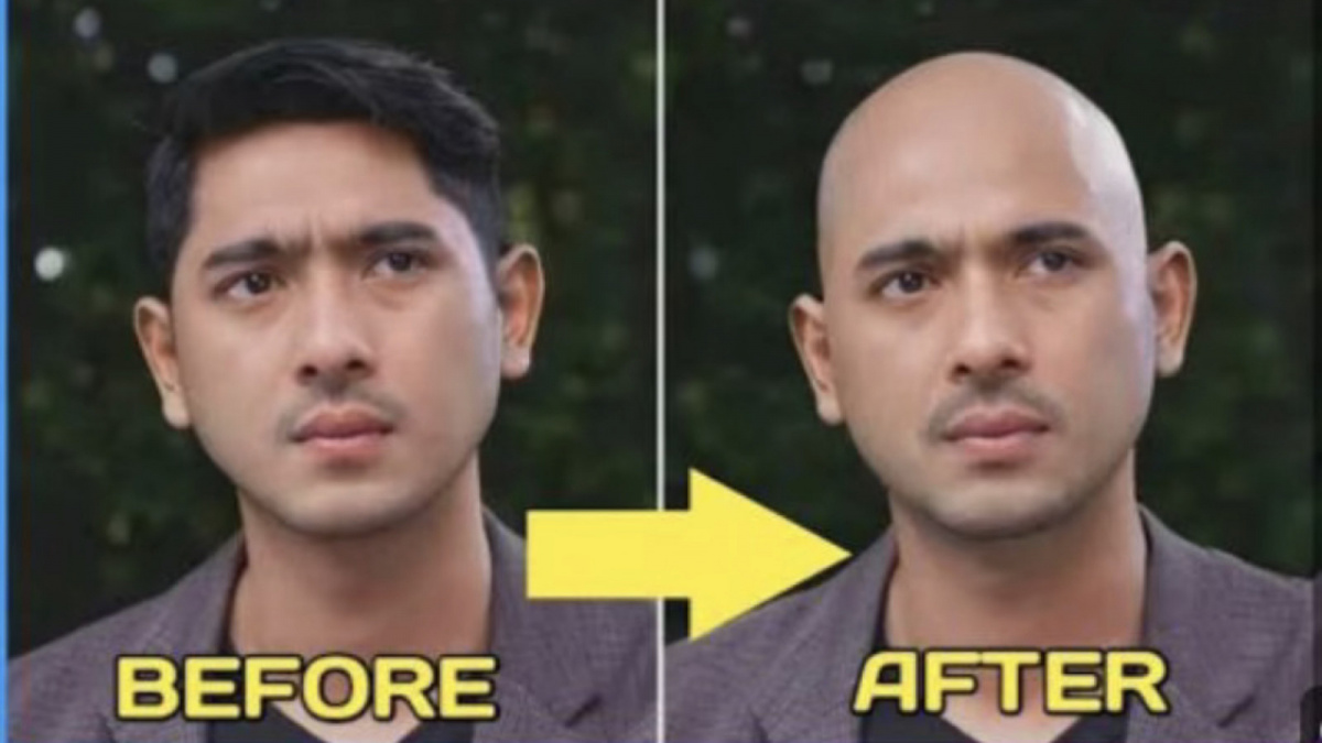 Arya Saloka Putuskan Potong Rambut Hingga Botak [Instagram Story @arya.saloka]