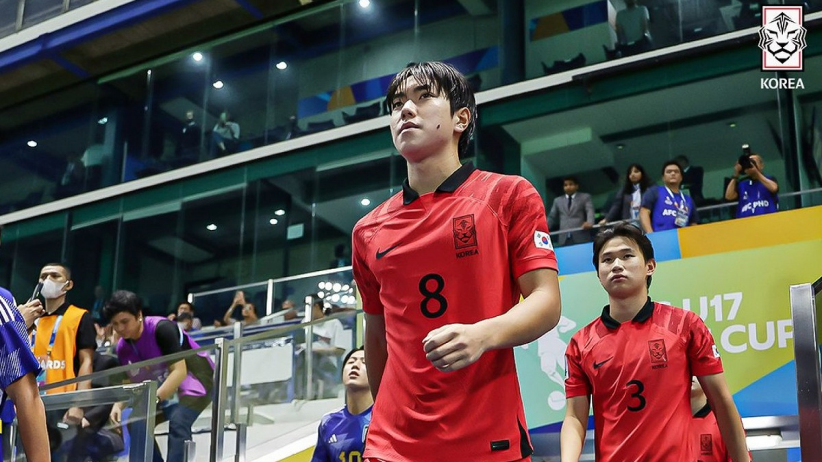 Baek In-woo, gelandang Timnas Korsel U17 [thekfa]