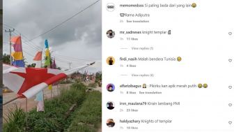 VIRAL, Emak-emak Ini Pasang Bendera Inggris, Jawabannya Spontan Bikin Ngakak