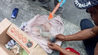 Dikira Anak Babi, Pemancing Temukan Orok Laki-Laki Mengambang di Tukad Badung, Denpasar