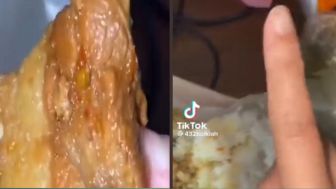 Viral Video di Medsos, Warganet Mengeluh Beli Nasi Campur Khas Bali Isinya Daging Babi, Kini Dihujat