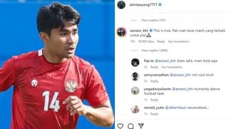 Asnawi Mangkualam Bela Ketua PSSI Iwan Bule Terbaik untuk PSSI, Netizen: Diam, Adik!