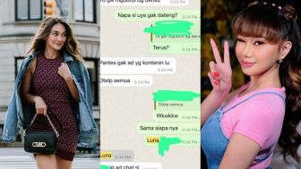 Luna Maya Hasut Artis-artis Biar Gak Undang Denise Chariesta ke Podcast? Ada Bukti Chat!