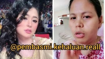 Viral Emak-Emak Sindir Dewi Perssik, Dikatai Janda Terhormat, Tapi Kawin Berulangkali; Orang Tau Siapa Elu!