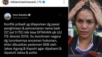 Saling Sindir! Kali Ini Pendukung Nikita Mirzani Nilai Kasus yang Jerat Dito Mahendra Lebih Besar