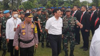 Cek Pasukan Keamanan G20, Luhut Klaim Indonesia Primadona Dunia