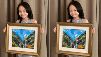 Wow! Najwa Shihab Ketahuan Suka Lukisan Gempi, Gading Marten: Kelihatannya Mahal