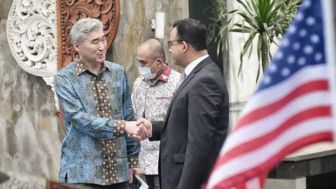 Wah! Side Event G20 Anies Baswedan Sambut Duta Besar Amerika: Indonesia dan Amerika Itu Kawan